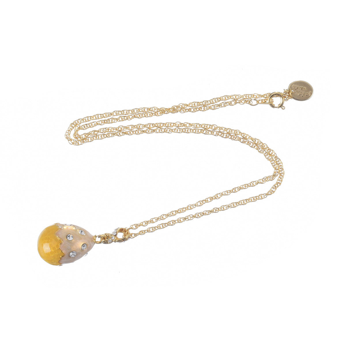 Keren Kopal Yellow Egg Pendant Necklace