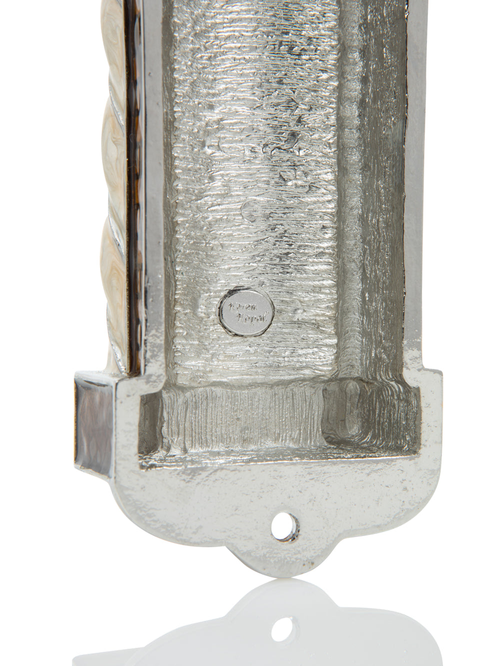 Brown Modern Judaica Mezuzah
