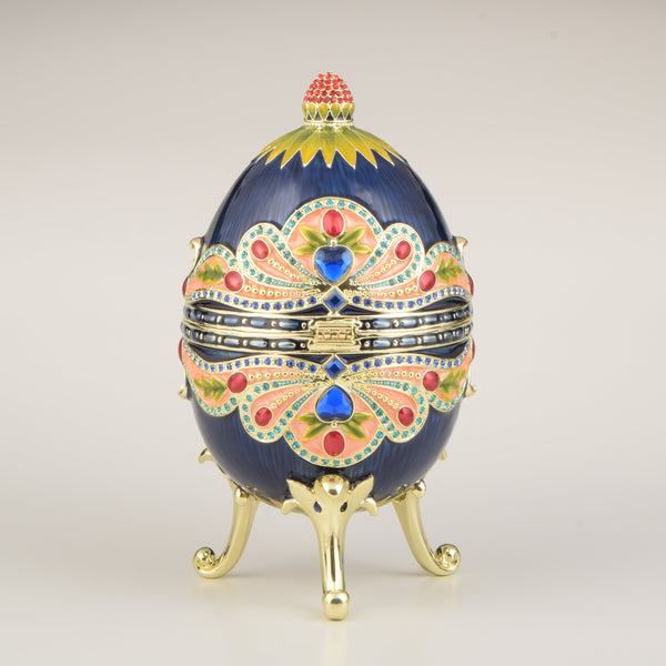 Keren Kopal Blue Colorful Russian Egg