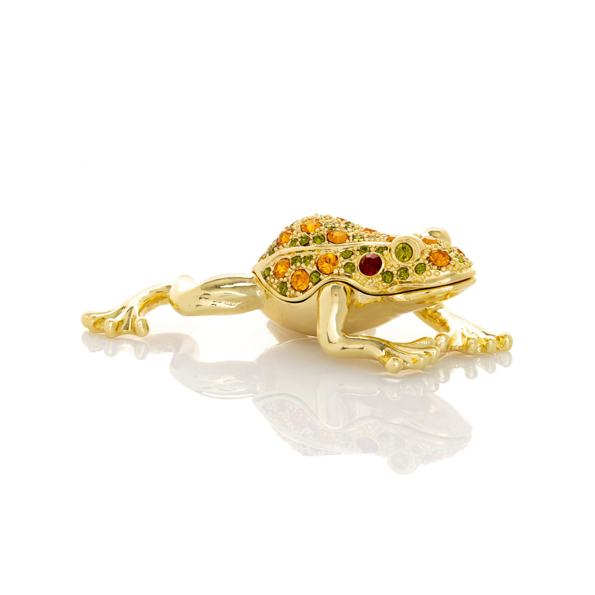 Keren Kopal Golden Frog Trinket Box