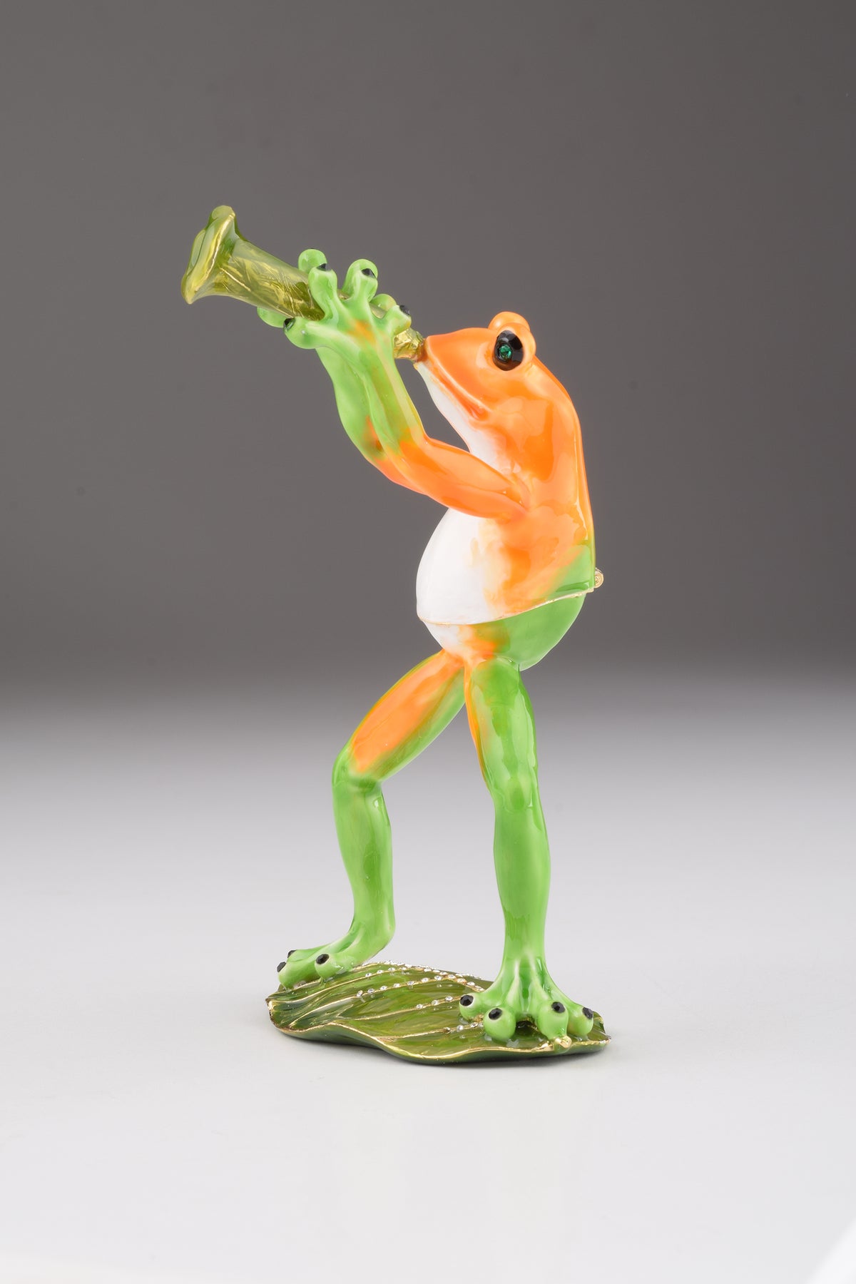 Keren Kopal Trumpet Playing Frog
