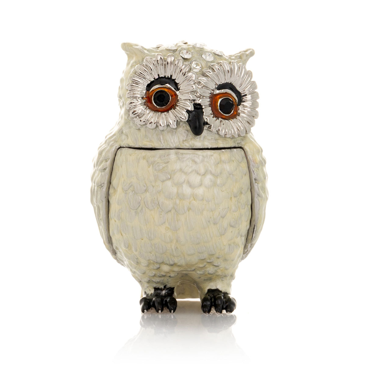 Keren Kopal Silver and White Owl