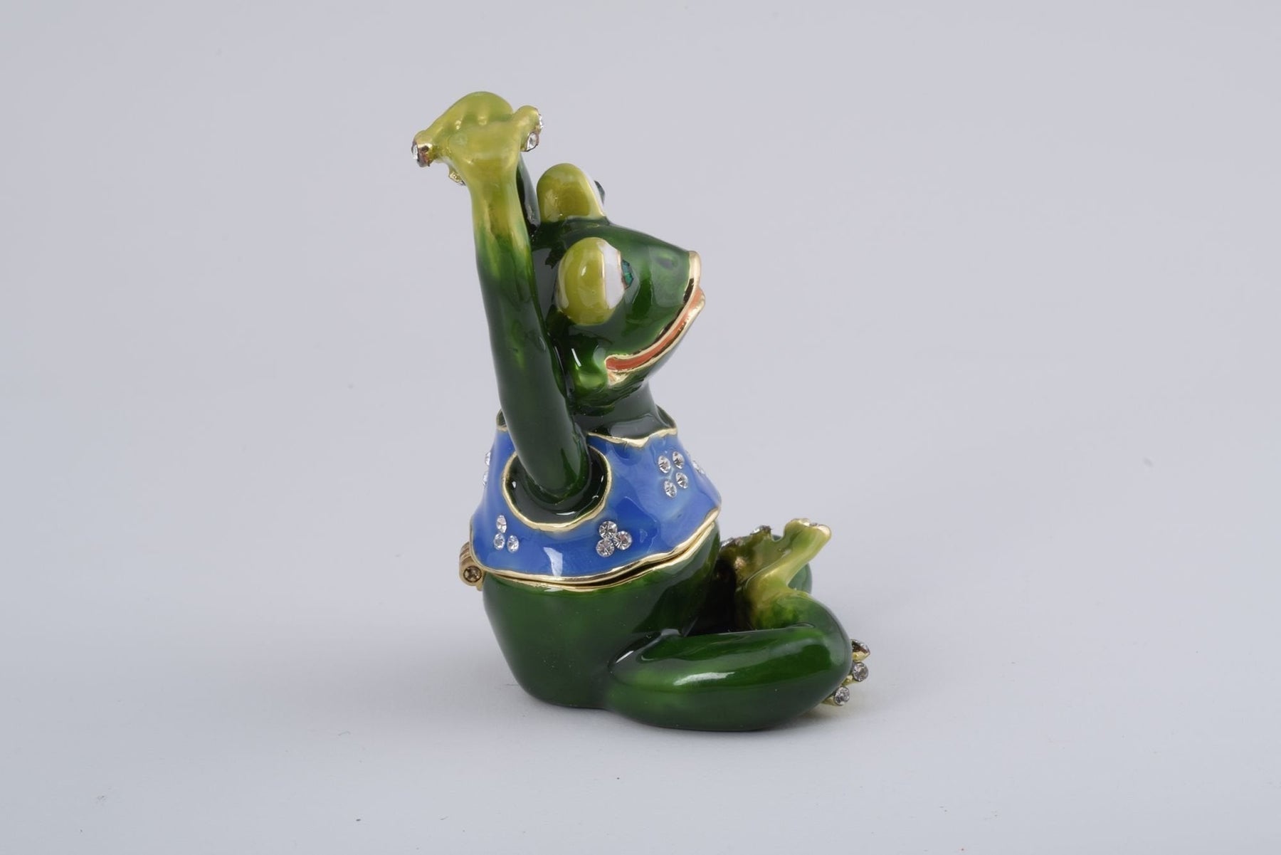 Keren Kopal Gymnastic Frog with a Blue Shirt