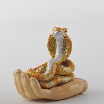 Keren Kopal Zodiac Snake Laying on Hand