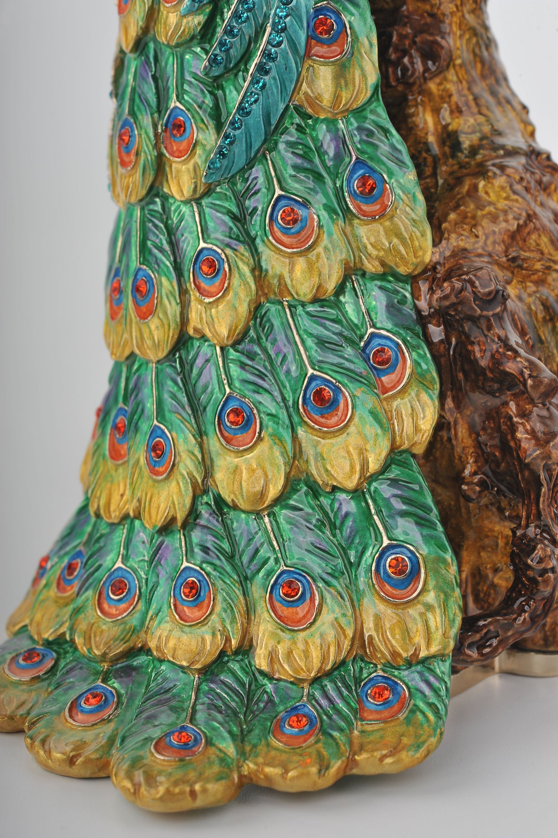 Keren Kopal Big Peacock on a Tree Limited Edition 1 of 250