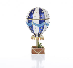 Keren Kopal Blue Hot air balloon with frog Limited edition 1-250