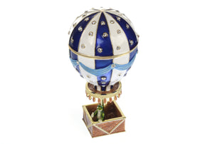 Keren Kopal Blue Hot air balloon with frog Limited edition 1-250