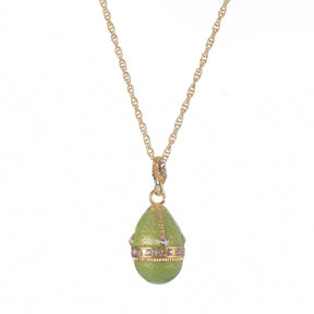 Keren Kopal Gold & Green Egg Pendant Gold Necklace