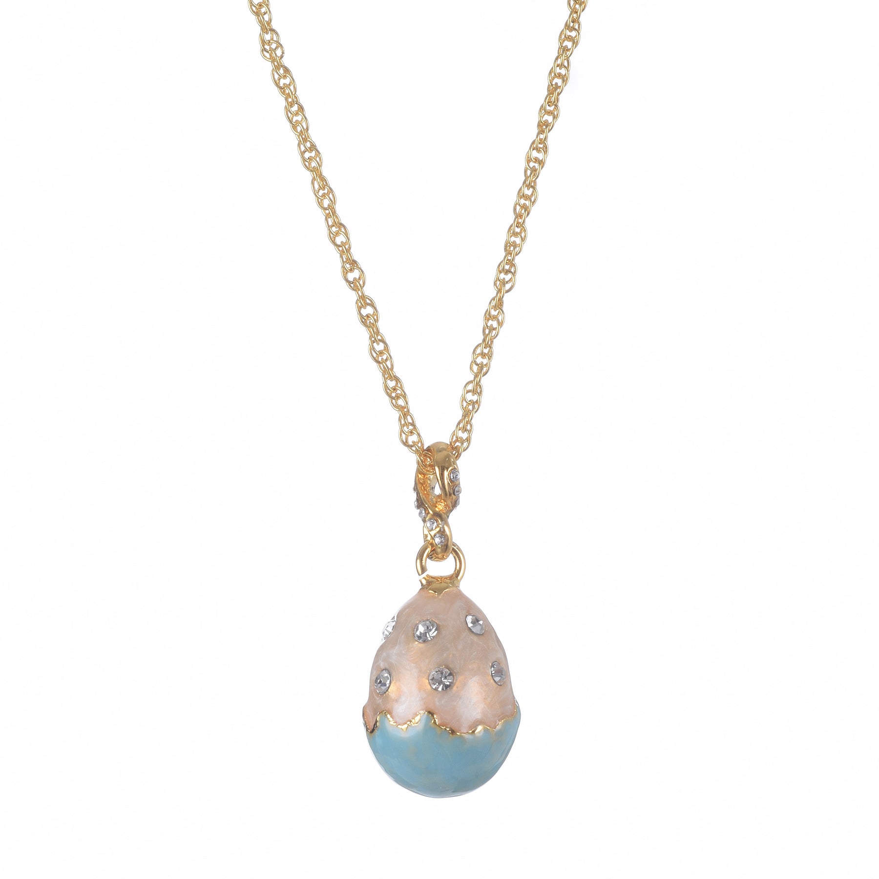 Keren Kopal Turquoise Egg Pendant Necklace