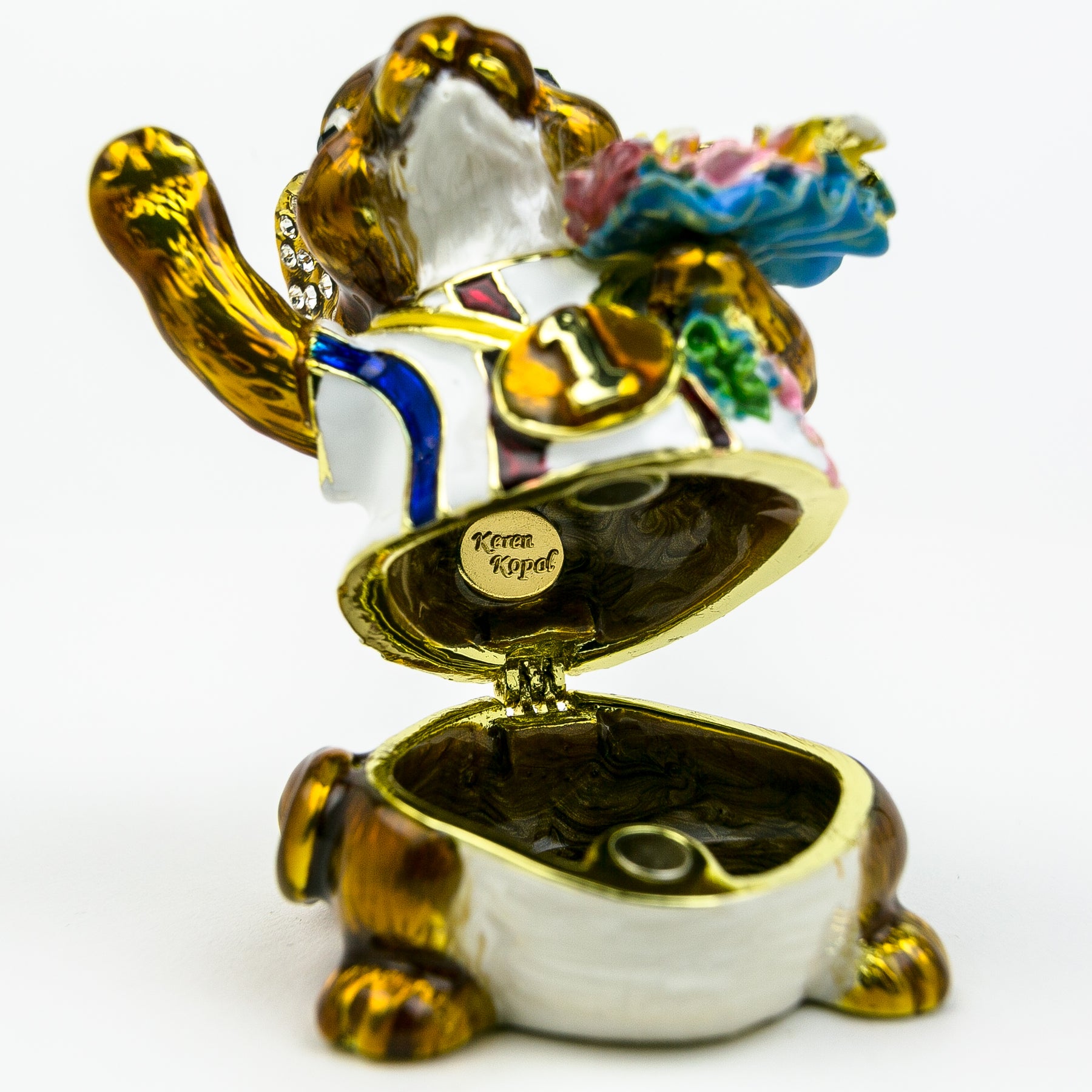 Keren Kopal Winner Mouse Trinket Box