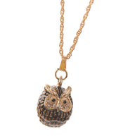 Keren Kopal Owl Charm Pendant Necklace