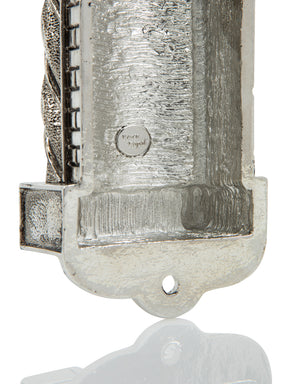 Silver Modern Judaica Mezuzah