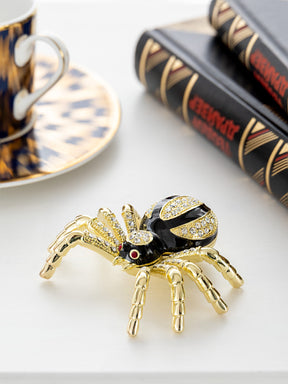 Keren Kopal Gold & Black Tarantula Spider
