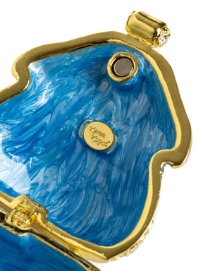 Golden Blue Purse