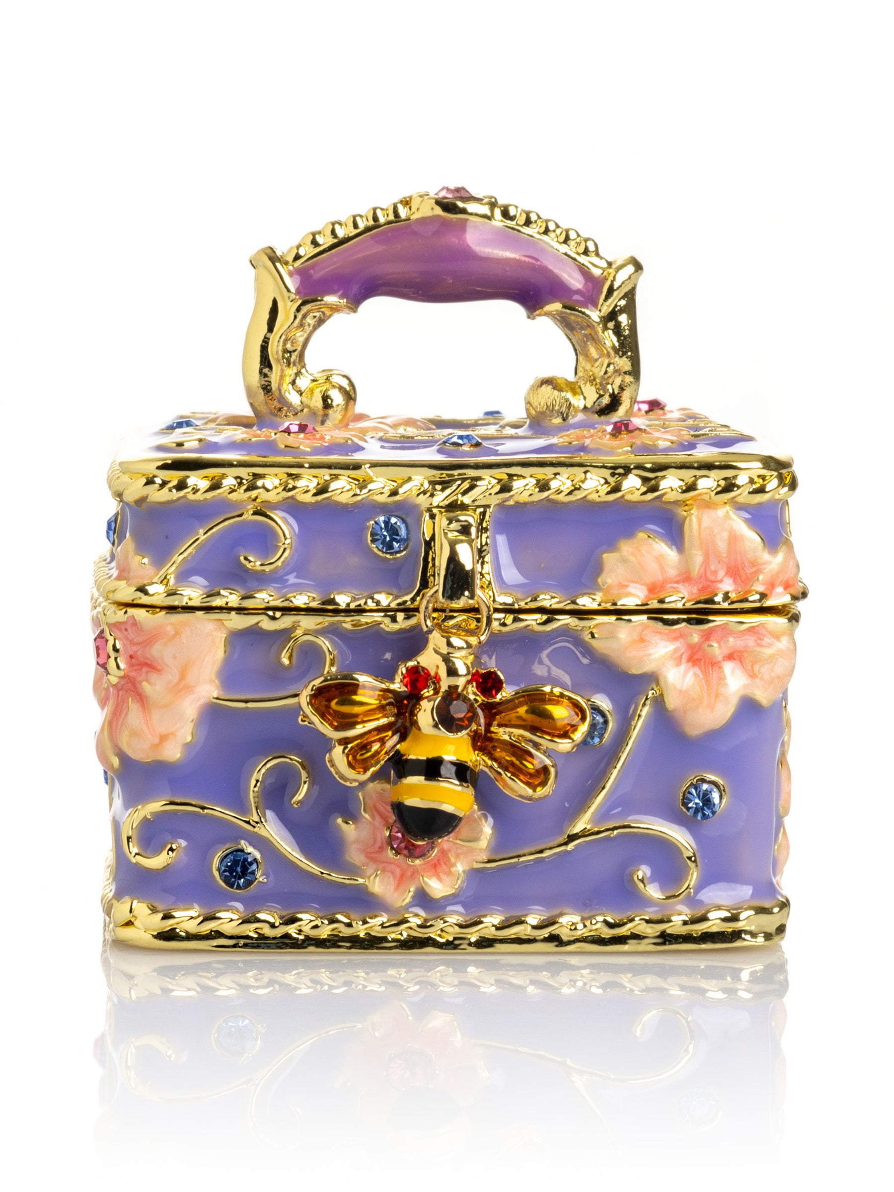 Sac à main avec cadenas abeille