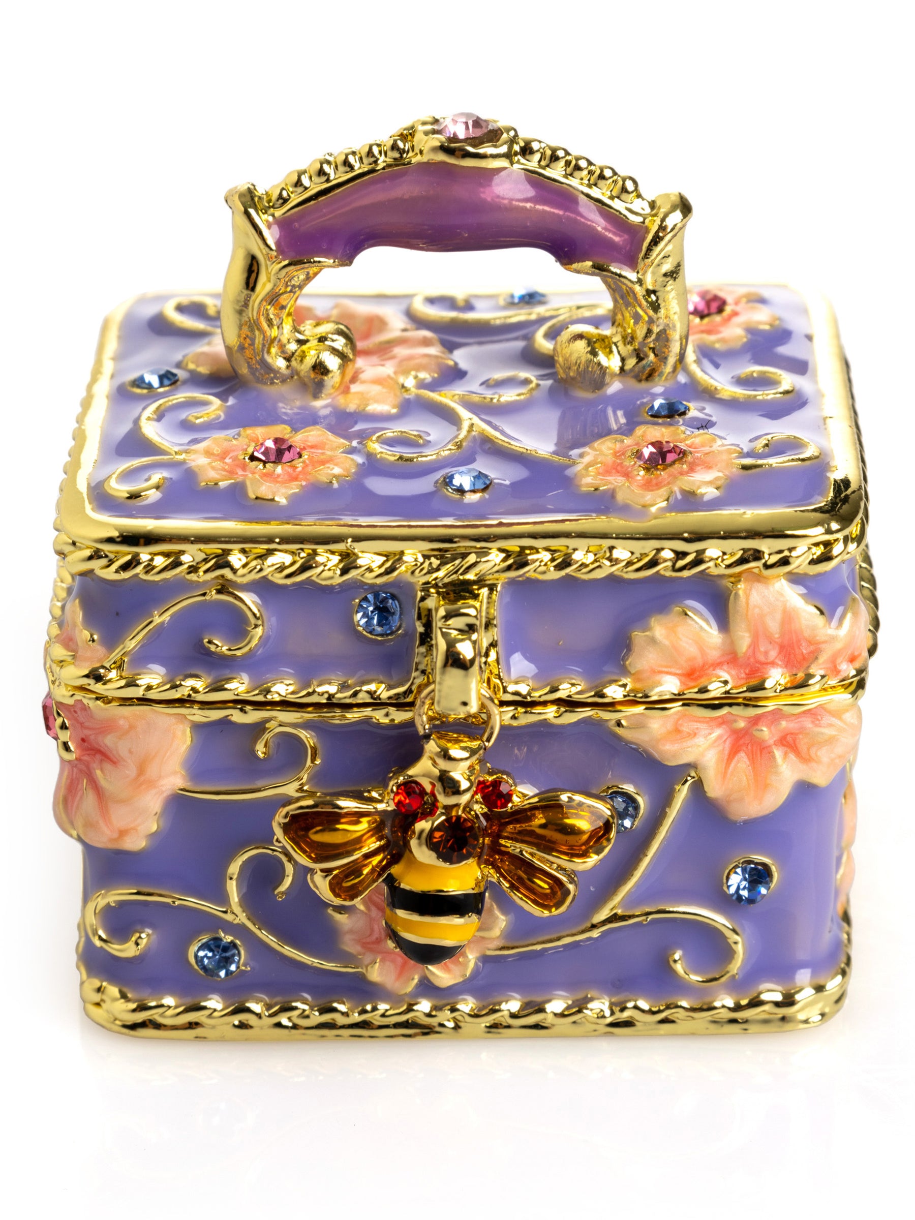 Sac à main avec cadenas abeille