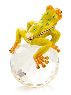 Frog on Crystal