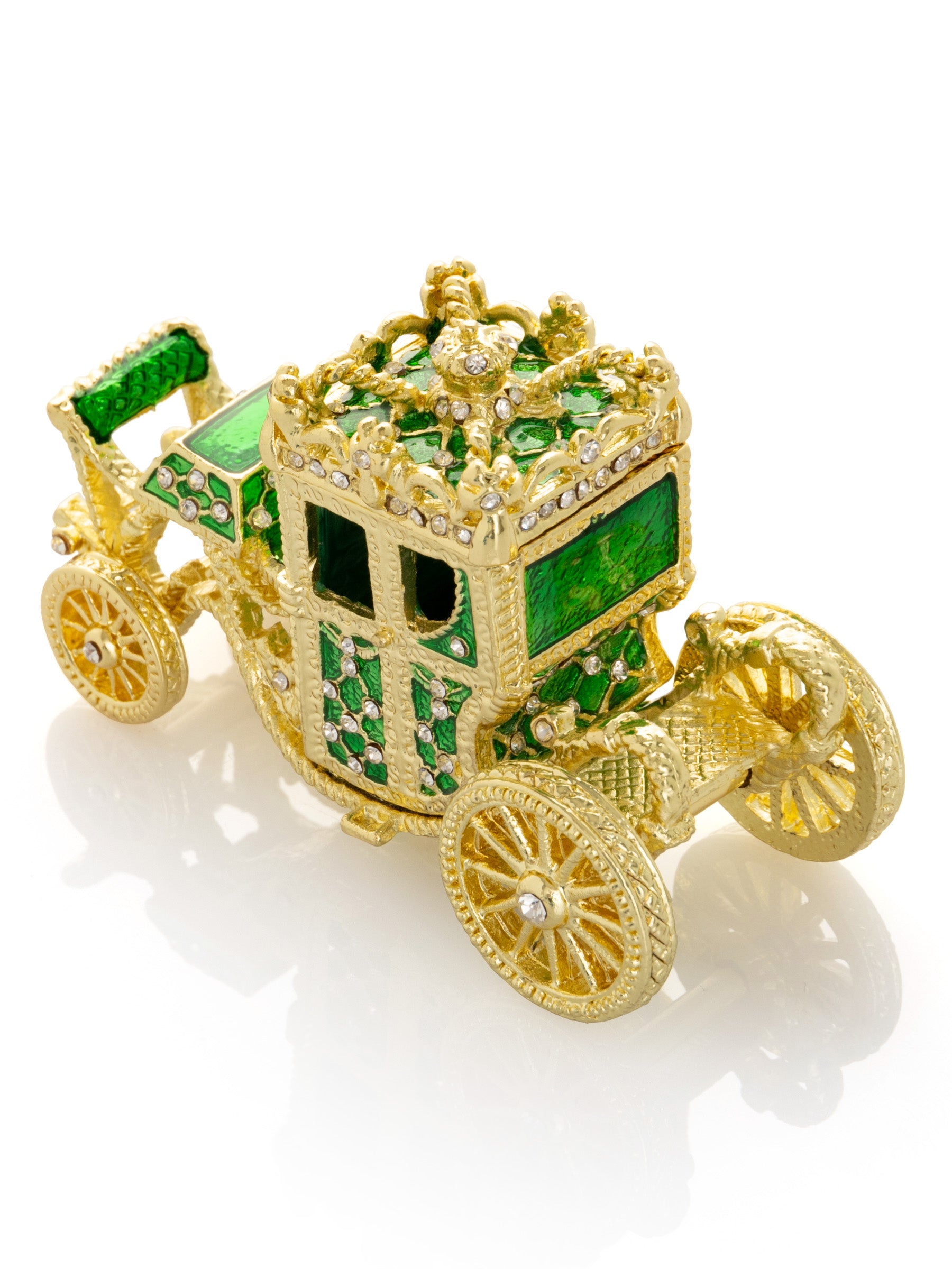 Keren Kopal Gold & Green Carriage