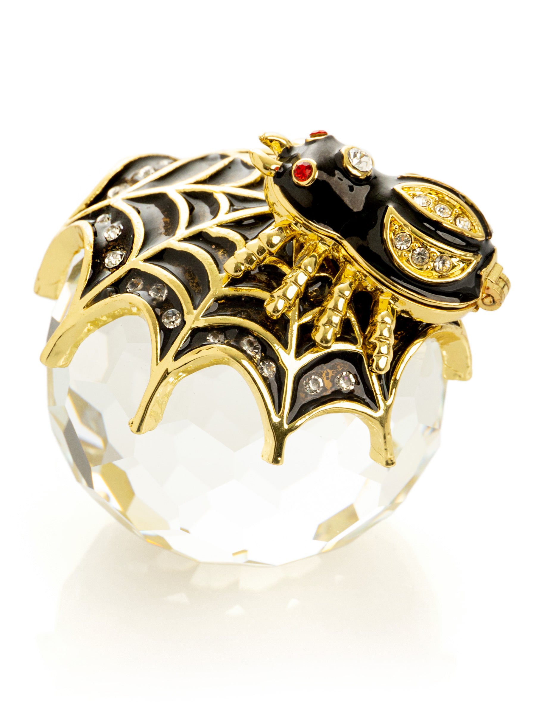 Keren Kopal Spider on Crystal