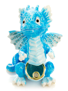 Cute Blue Chinese Dragon