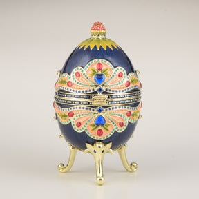 Keren Kopal Blue Colorful Russian Egg