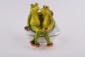 Keren Kopal Two Frogs in love Sitting Together