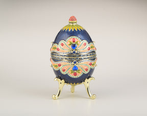 Keren Kopal Blue Colorful Russian Egg