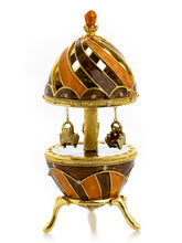 Brown Carousel With Royal Chairs