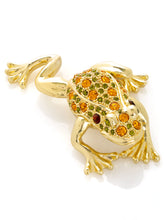 Keren Kopal Golden Frog Trinket Box