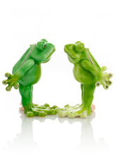 Kissing Frogs trinket box