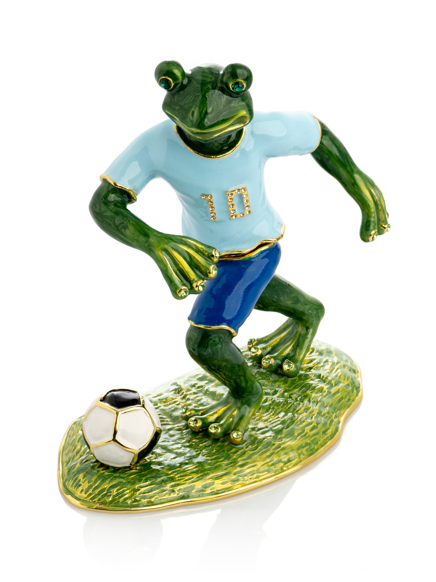 Keren Kopal Frog Playing Football