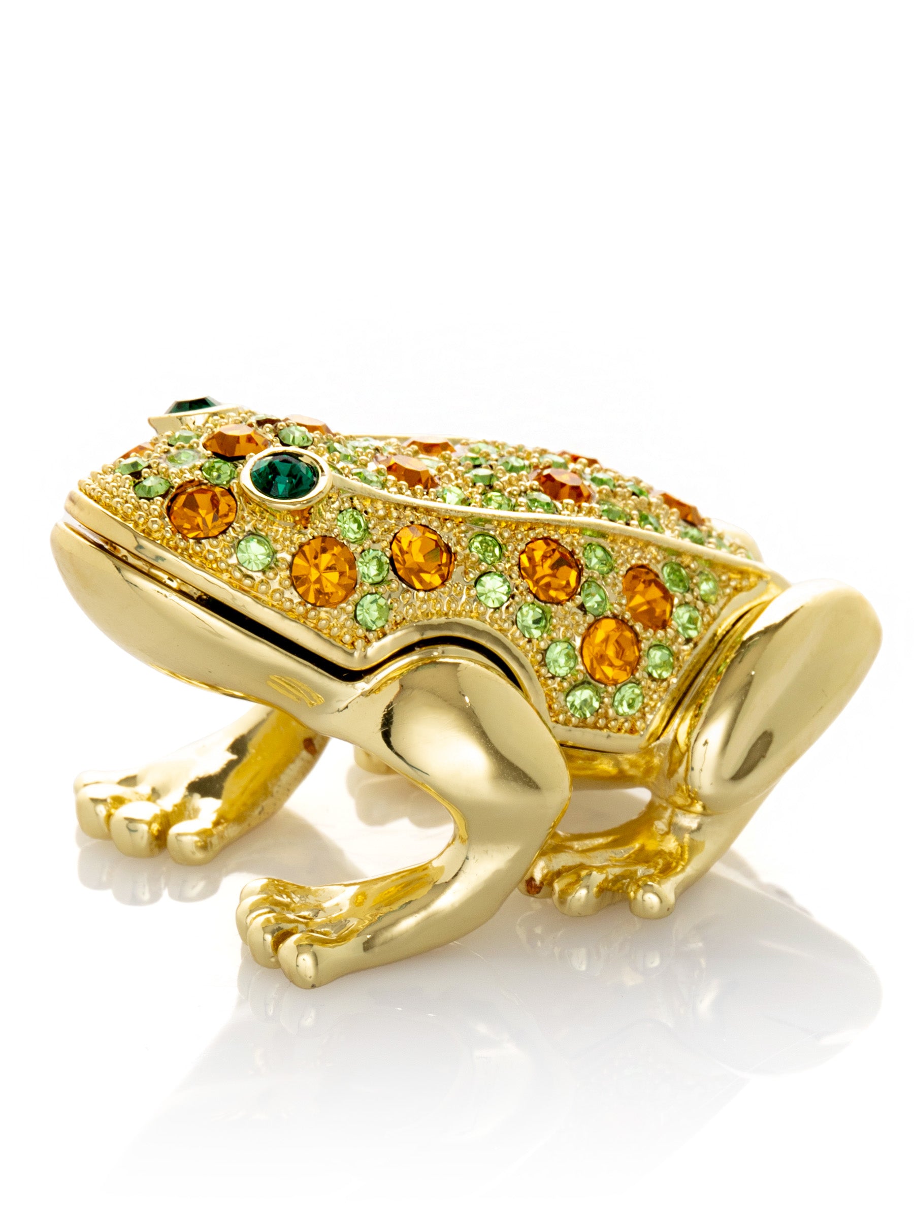 Keren Kopal Gold & Green Frog