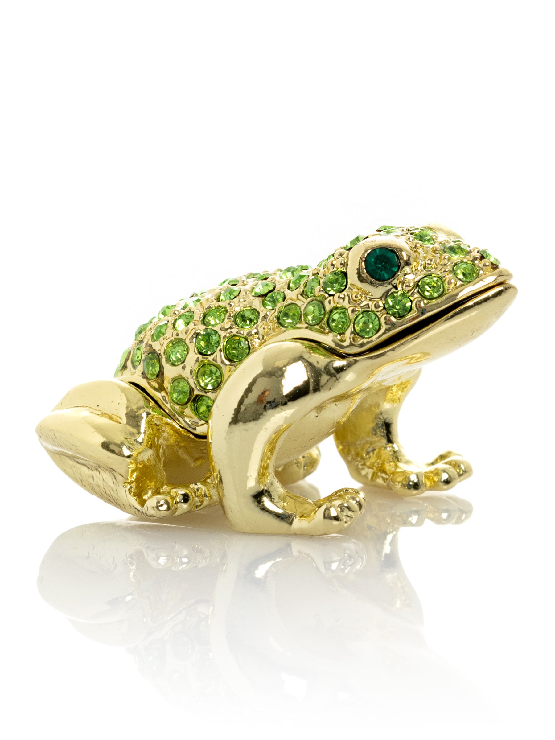 Keren Kopal Green and Gold Sitting Toad