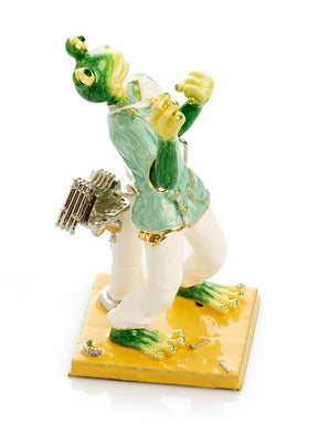 Keren Kopal Green Dentist Frog Trinket Box