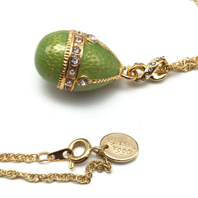 Keren Kopal Gold & Green Egg Pendant Gold Necklace