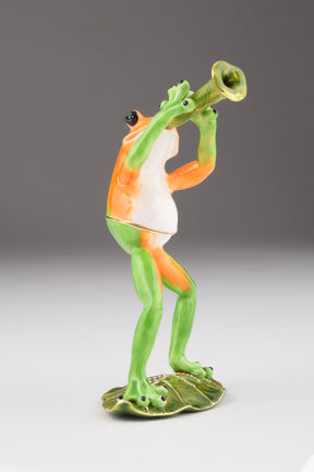 Keren Kopal Trumpet Playing Frog