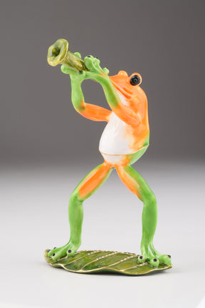 Keren Kopal Trumpet Playing Frog
