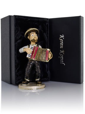 Keren Kopal Accordion Music Player Trinket Box
