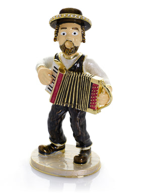 Keren Kopal Accordion Music Player Trinket Box
