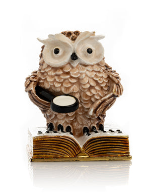 Keren Kopal Owl Reading a Book