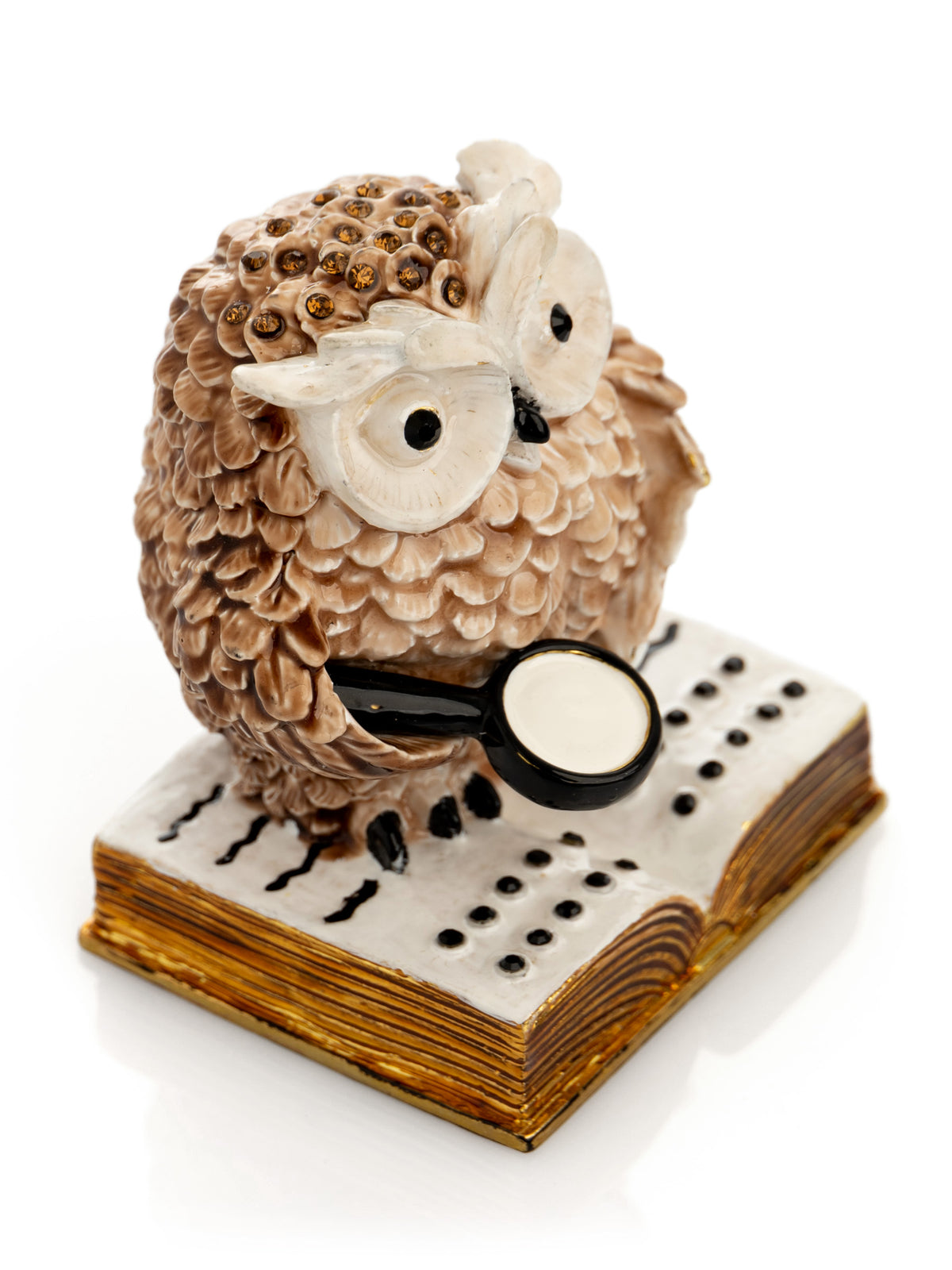 Keren Kopal Owl Reading a Book