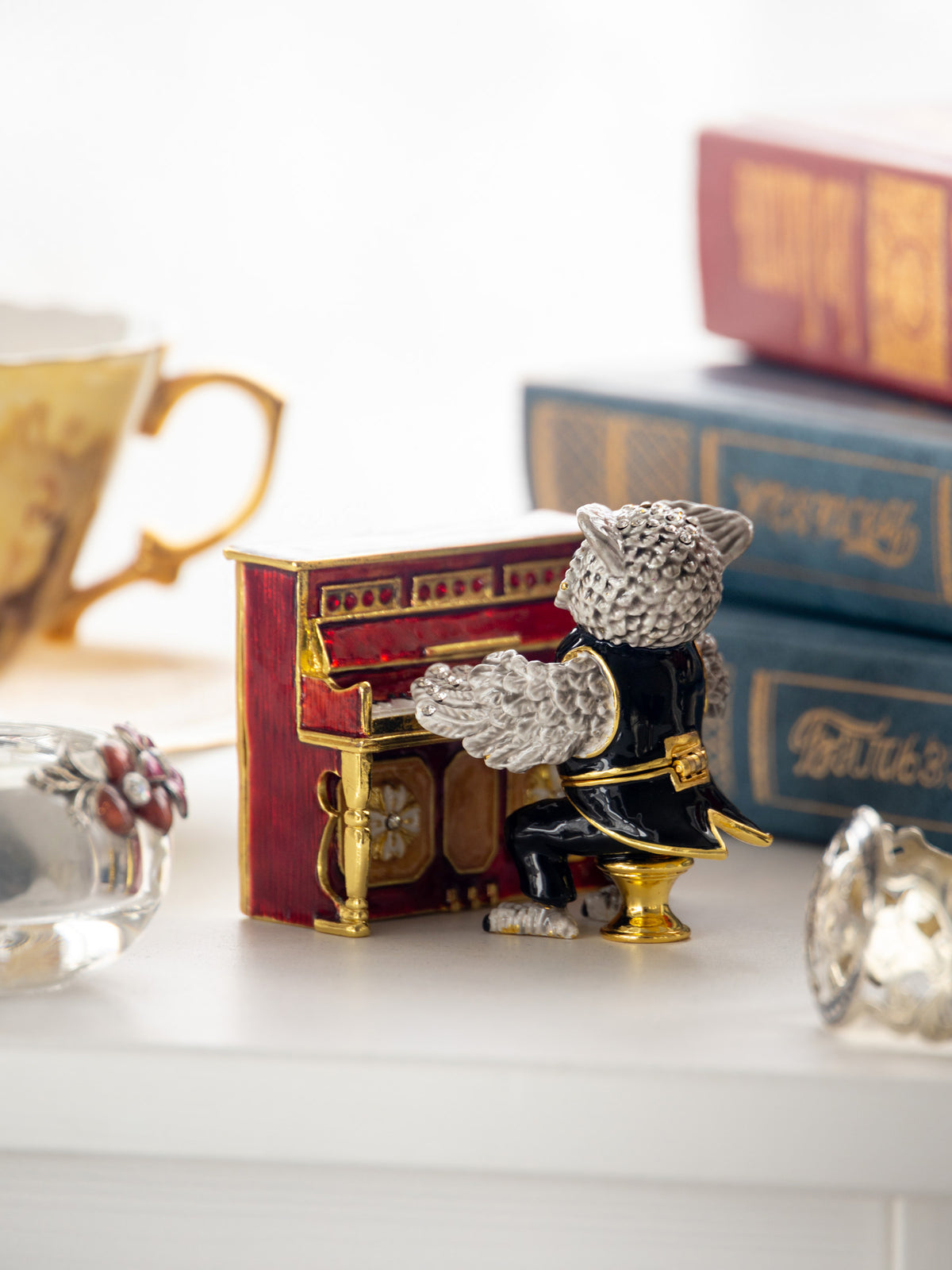 Keren Kopal Owl Playing the Piano