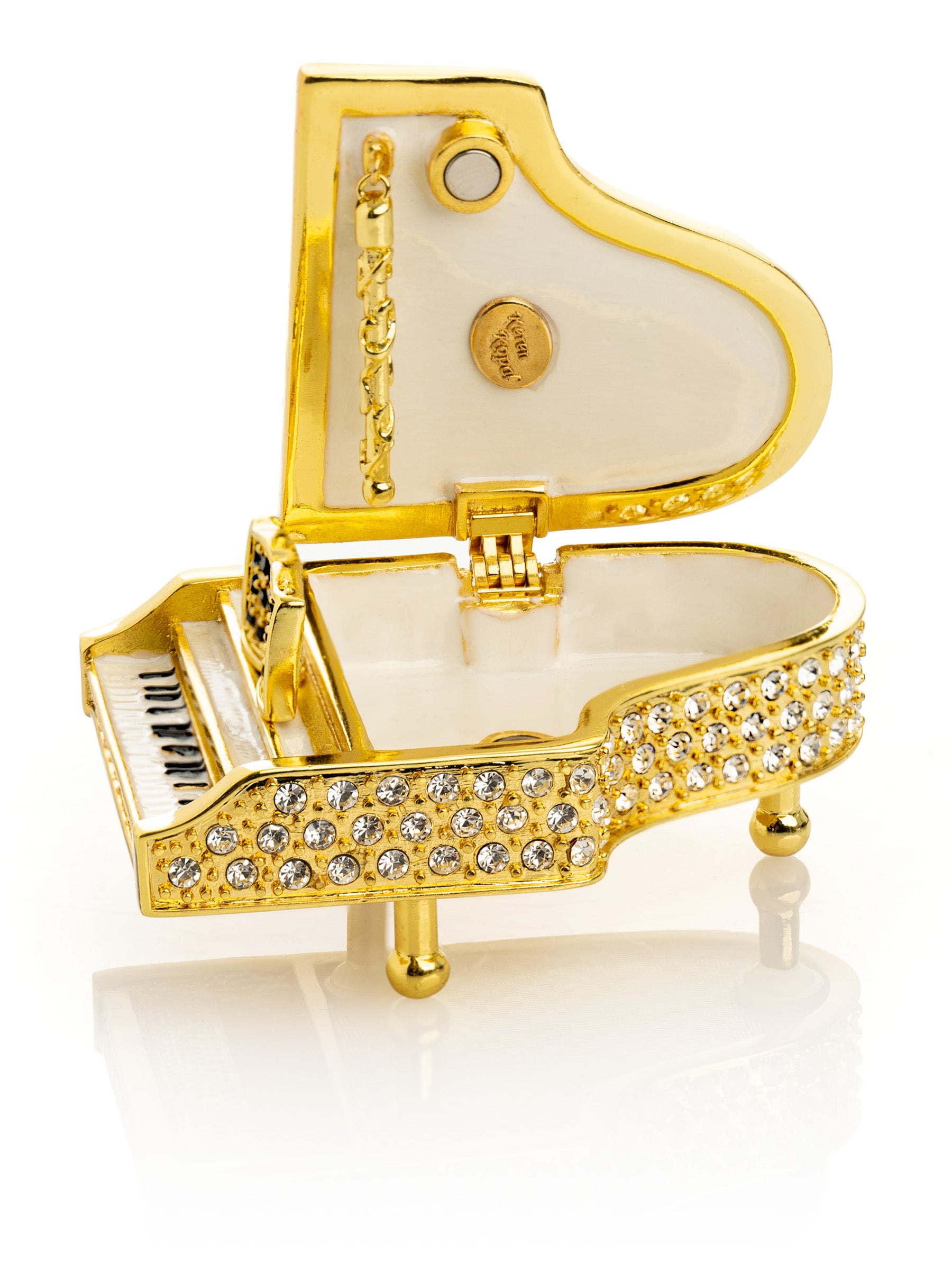Golden White Piano