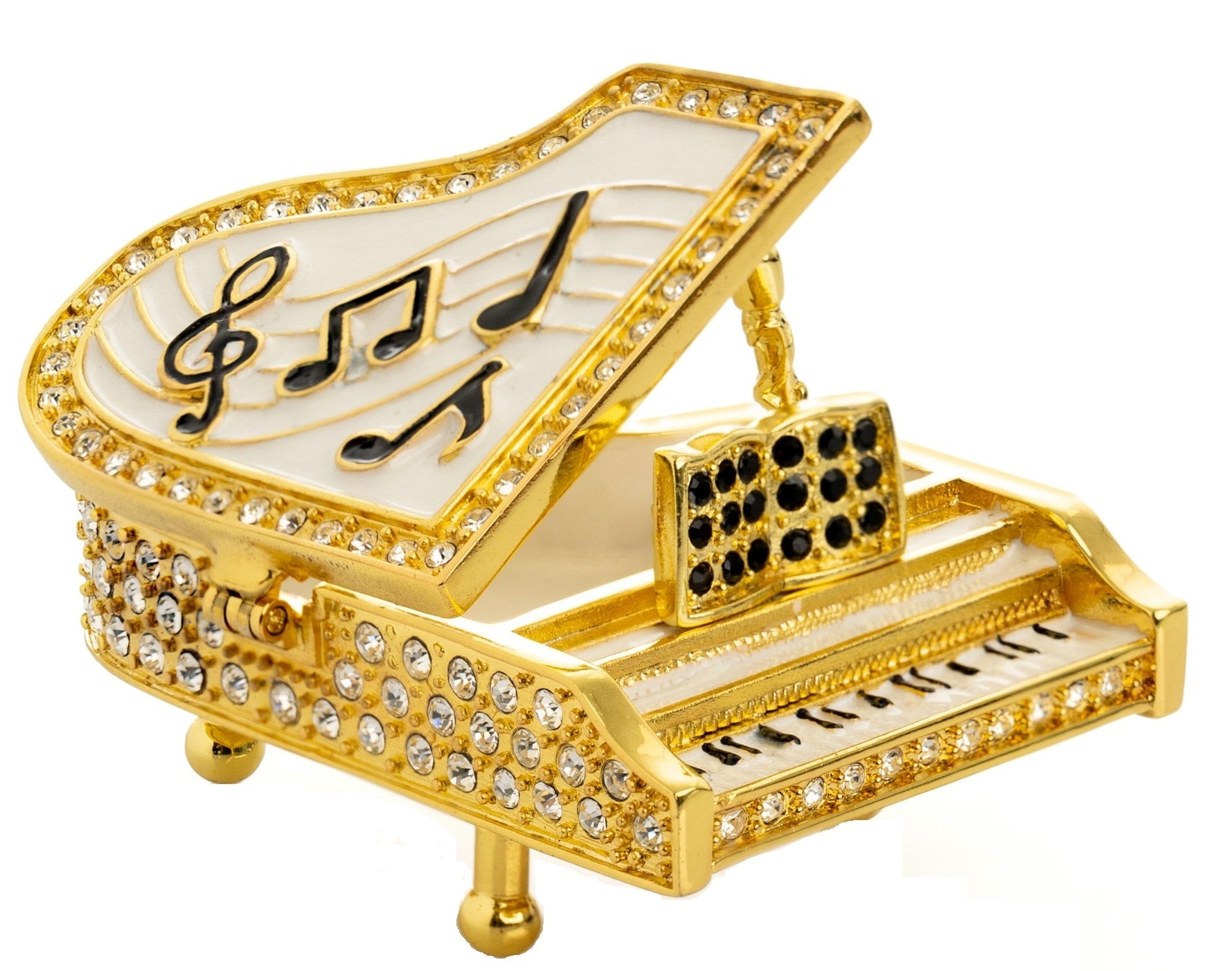 Golden White Piano