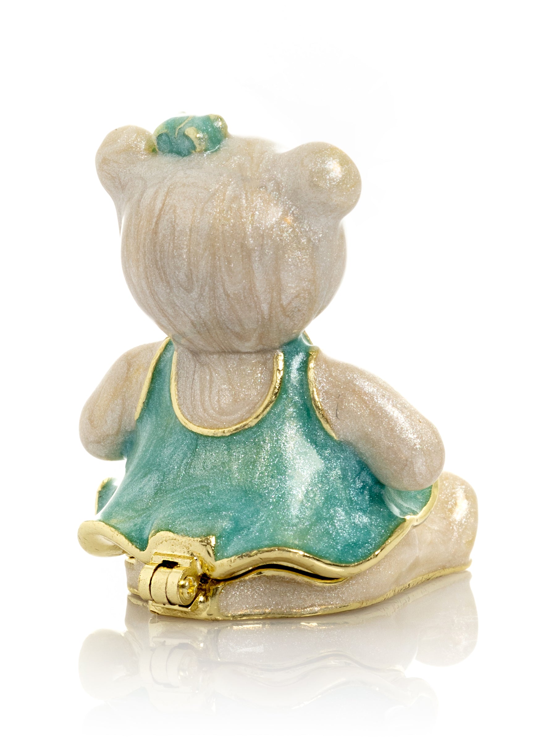 Keren Kopal Teddy Bear with Turquoise Dress