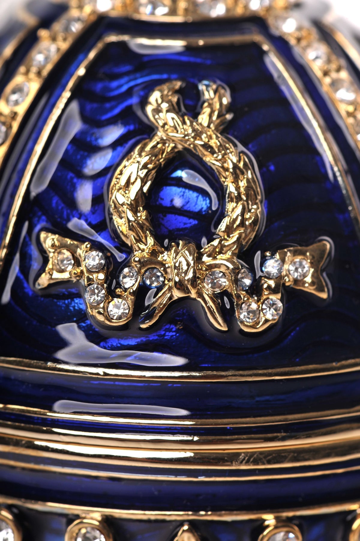 Oeuf de Pâques Fabergé bleu