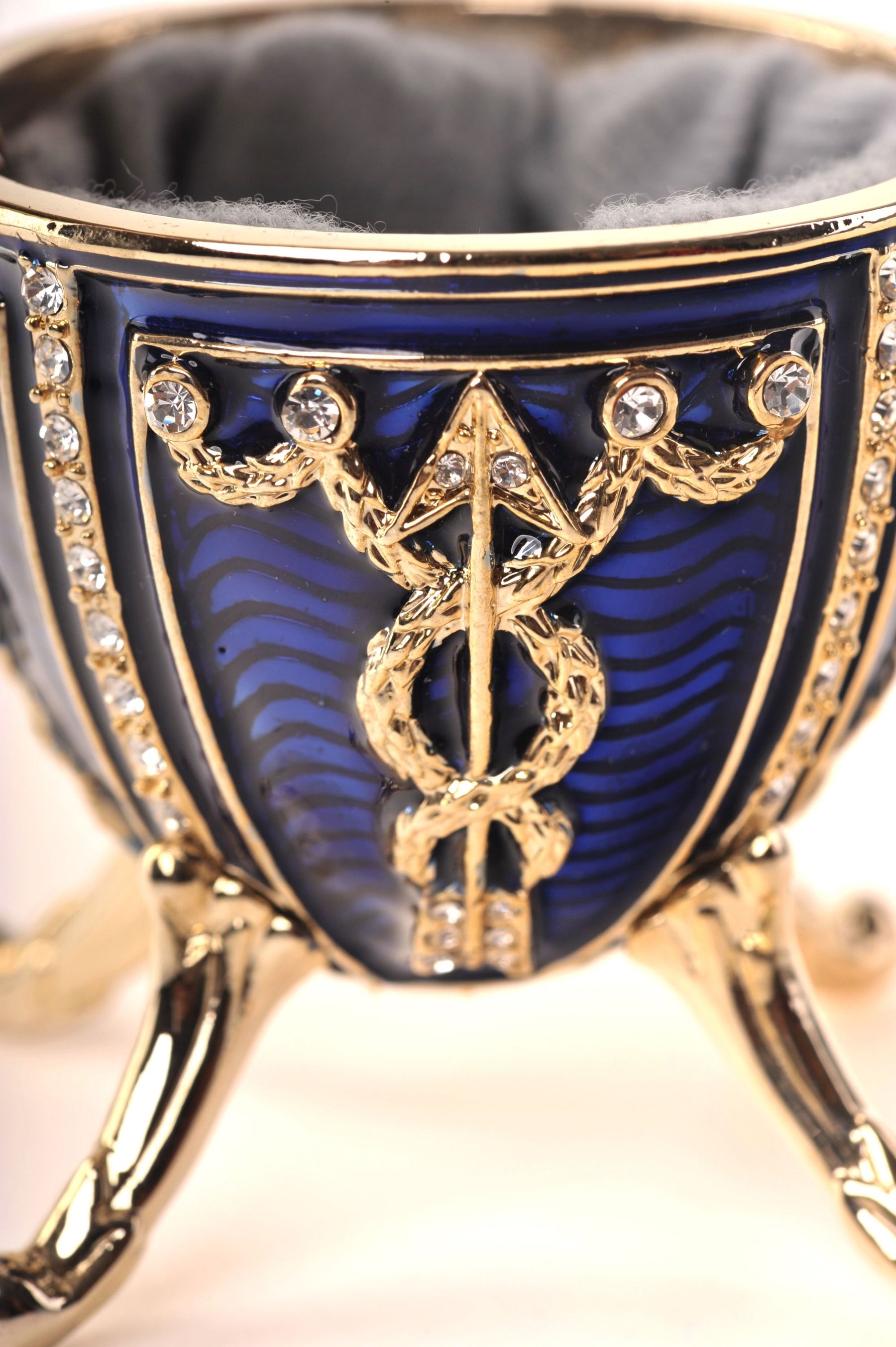 Blue Faberge Easter Egg