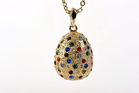 Keren Kopal Faberge Egg Pendant Necklace  25.50