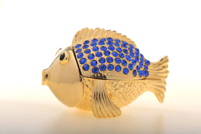 Gold & Blue Fish  Keren Kopal