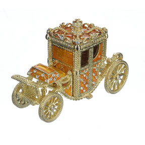 Golden Carriage Trinket Box  Keren Kopal